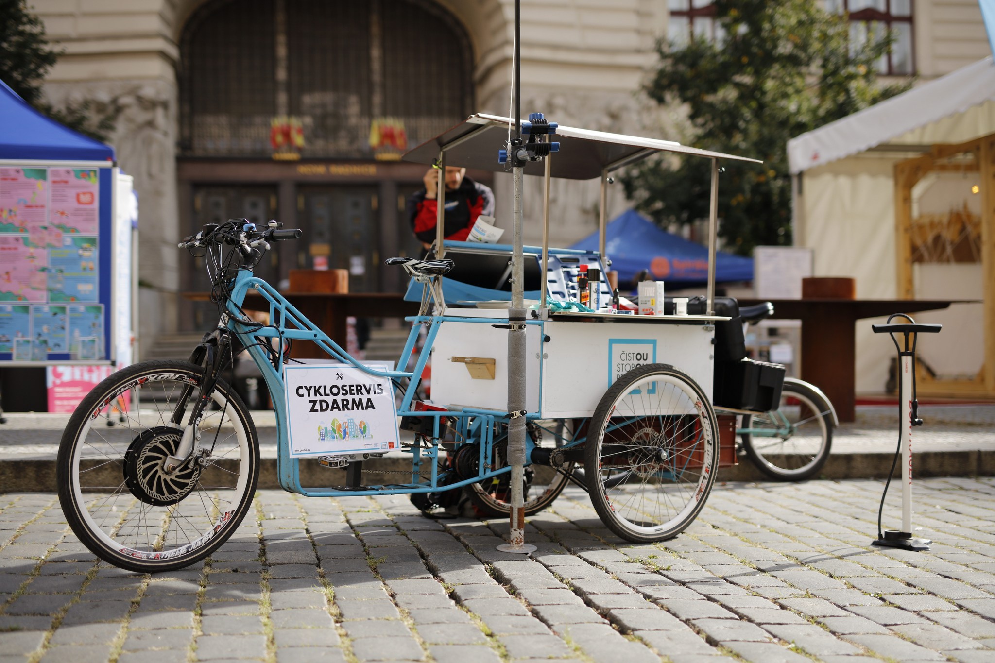 Pojízdný cykloservis zdarma - Náměstí Republiky
